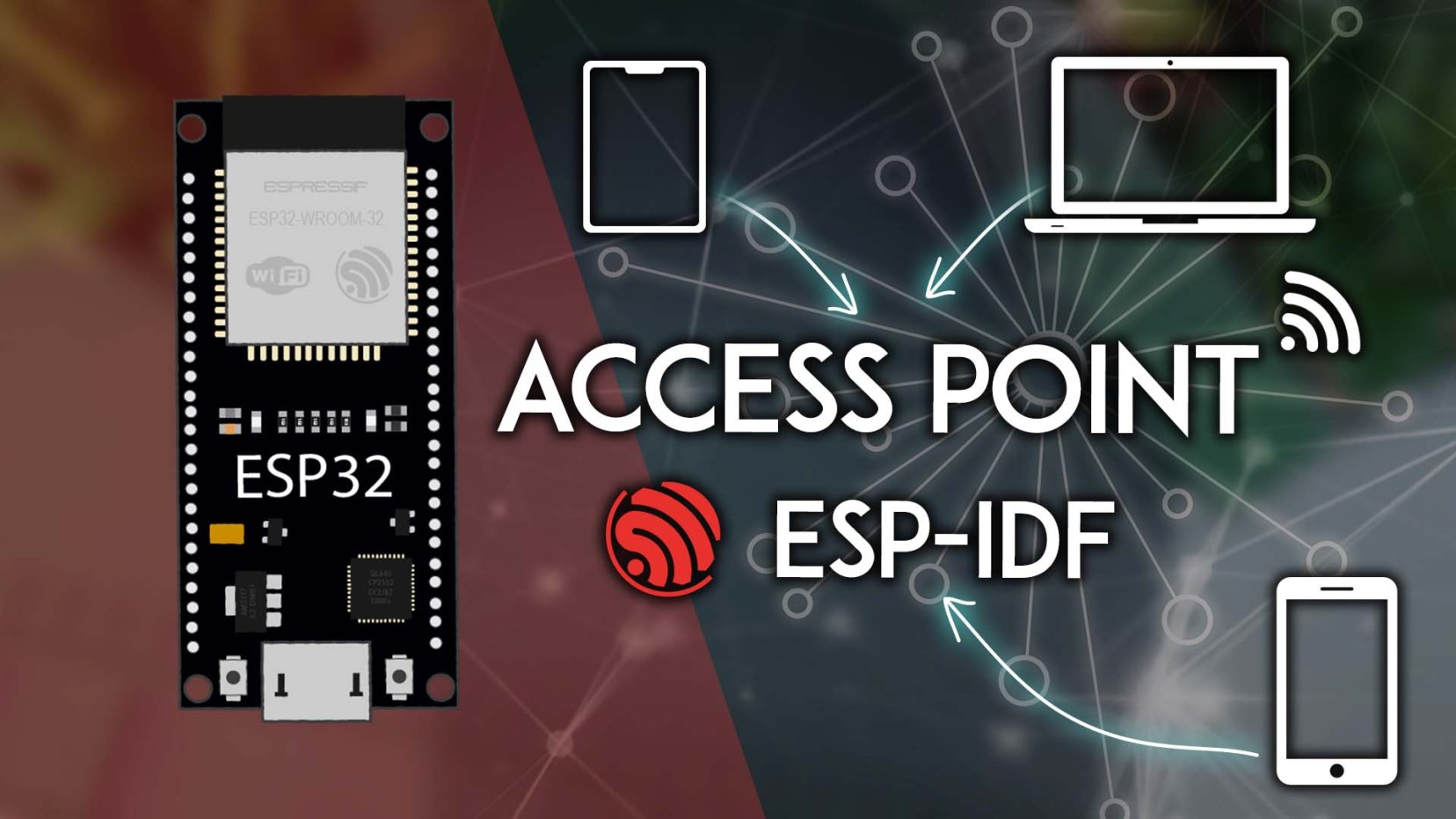 Cover Image ESP-IDF: веб-сервер на ESP32 в режиме точки доступа (AP)
