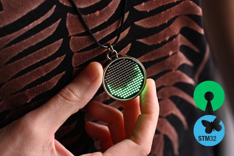 Cover Image Fluid Pendant: симуляция жидкости в реальном времени на STM32
